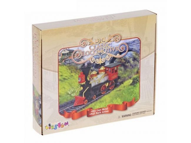 Машина Kinsmart Classic Locomotive инерция (1/6шт.) 17,5см б/к Машина Kinsmart Classic Locomotive инерция (1/6шт.) 17,5см б/к