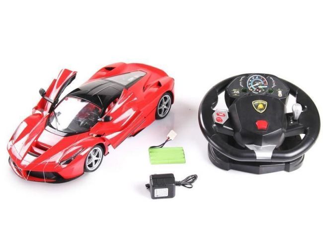 Р/У машина MZ Ferrari La Ferrari 2088F 1/10 GYRO-руль, (открываются двери) +акб Р/У машина MZ Ferrari La Ferrari 2088F 1/10 GYRO-руль, (открываются двери) +акб