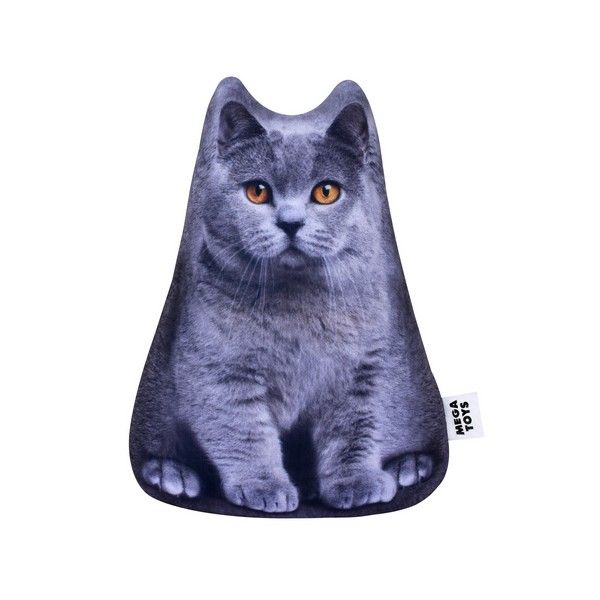 Игрушка антистресс "Кот серый" 20 см Игрушка антистресс "Кот серый" 20 см