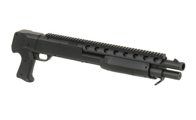 Ружье - дробовик с пружинным механизмом (64 см, пневматика) - M309 Ружье - дробовик с пружинным механизмом (64 см, пневматика) - M309