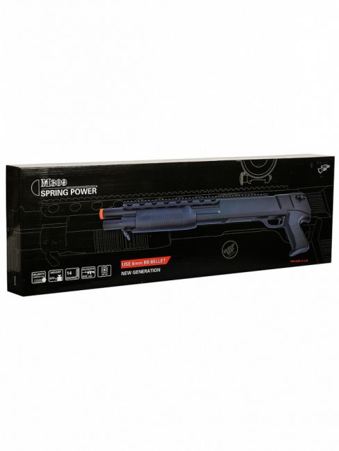 Ружье - дробовик с пружинным механизмом (64 см, пневматика) - M309 Ружье - дробовик с пружинным механизмом (64 см, пневматика) - M309