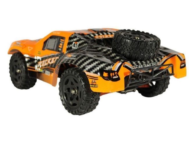 Радиоуправляемый шорт-корс Remo Hobby Rocket Brushless UPGRADE V2.0 (оранжевый) 4WD 2.4G 1/16 RTR Радиоуправляемый шорт-корс Remo Hobby Rocket Brushless UPGRADE V2.0 (оранжевый) 4WD 2.4G 1/16 RTR