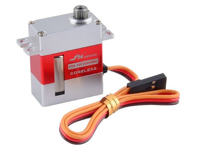 Сервомашинка цифровая JX Servo PDI-HV2006MG (20.3г/6.2/0.05/7.4V) Mini