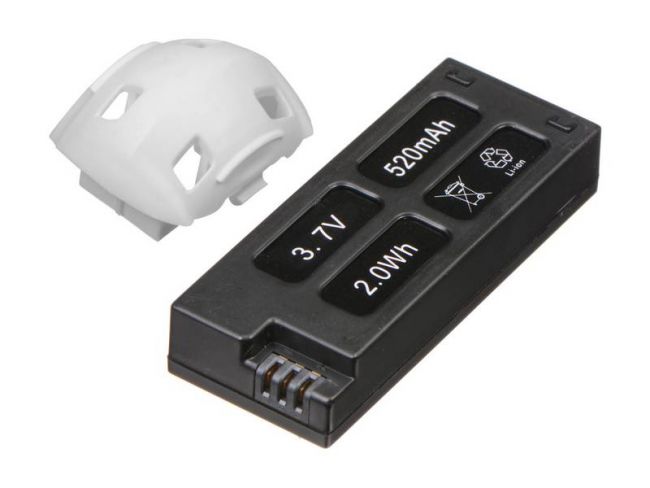 Аккумулятор Li-Po 520mAh, 3,7V для Hubsan H107D+ Аккумулятор Li-Po 520mAh, 3,7V для Hubsan H107D+