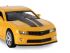 Машина "АВТОПАНОРАМА" Chevrolet Camaro SS, желтый, 1/43, инерция, откр. двери, в/к 17,5*12,5*6,5 см