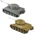 Радиоуправляемый танковый бой Torro Tiger I и T-34/85 1:30 - 15101-CA