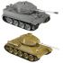 Радиоуправляемый танковый бой Torro Tiger I и T-34/85 1:30 - 15101-CA