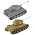 Радиоуправляемый танковый бой Torro Tiger I и T-34/85 1:30 - 15101-CA