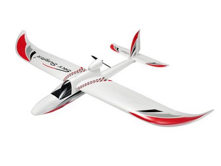 Радиоуправляемый планер Top RC SKY SURFER красный 1400мм KIT Радиоуправляемый планер Top RC SKY SURFER красный 1400мм KIT