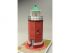 Сборная картонная модель Shipyard маяк Rotes Kliff Lighthouse (№87), 1/72