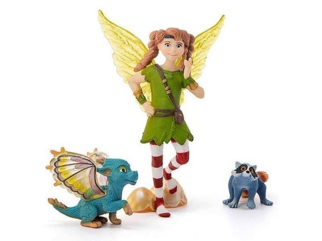 Фигурка Schleich Эльфийка Марвин с Нугуром и Пиу, MOVIE Фигурка Schleich Эльфийка Марвин с Нугуром и Пиу, MOVIE