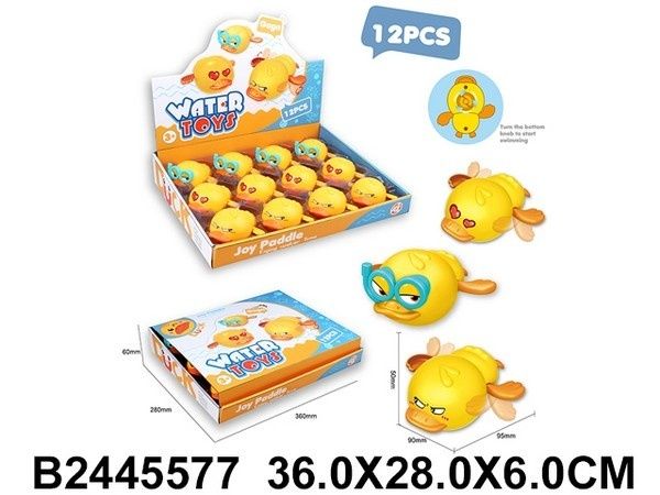 Игрушка для купания "Уточка", заводная, (12 шт. в наборе) Игрушка для купания "Уточка", заводная, (12 шт. в наборе)