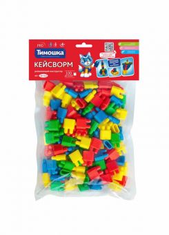 Развивающий конструктор PRO «Кейсворм» 100 деталей Развивающий конструктор PRO «Кейсворм» 100 деталей