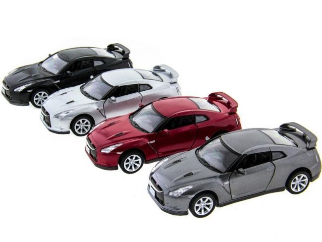 Машина Kinsmart 1:36 Nissan GT-R R35 инерция (1/12шт.) б/к Машина Kinsmart 1:36 Nissan GT-R R35 инерция (1/12шт.) б/к