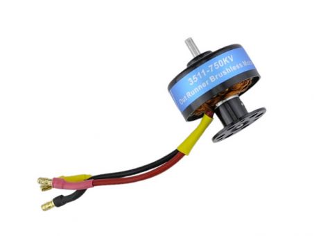 Мотор бесколлекторный 3511-750KV для самолета Top RC Blazer Мотор бесколлекторный 3511-750KV для самолета Top RC Blazer