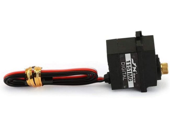 Сервомашинка цифровая JX Servo PDI-1151MG (15г/3.6/0.1/6V) влагозащищенная Сервомашинка цифровая JX Servo PDI-1151MG (15г/3.6/0.1/6V) влагозащищенная