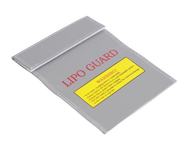 Специальный мешок для зарядки и хранения LiPo аккумуляторов (Lipo Bag) G.T.Power 23x18 см (малый) Специальный мешок для зарядки и хранения LiPo аккумуляторов (Lipo Bag) G.T.Power 23x18 см (малый)