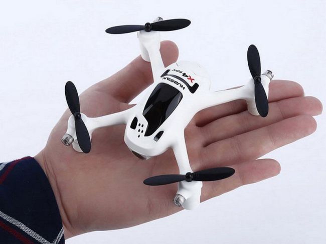 Р/У квадрокоптер Hubsan X4  FHD камера + FPV, удержание высоты 2.4G