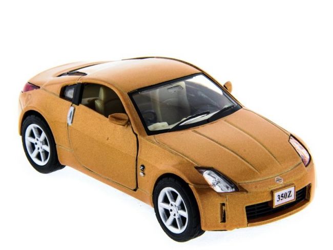 Машина Kinsmart 1:34 Nissan Fairlady 350Z инерция (1/12шт.) б/к Машина Kinsmart 1:34 Nissan Fairlady 350Z инерция (1/12шт.) б/к