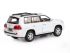 Машина "АВТОПАНОРАМА" Lexus LX570, белый, 1/32, свет, звук, инерция, в/к 17,5*13,5*9 см