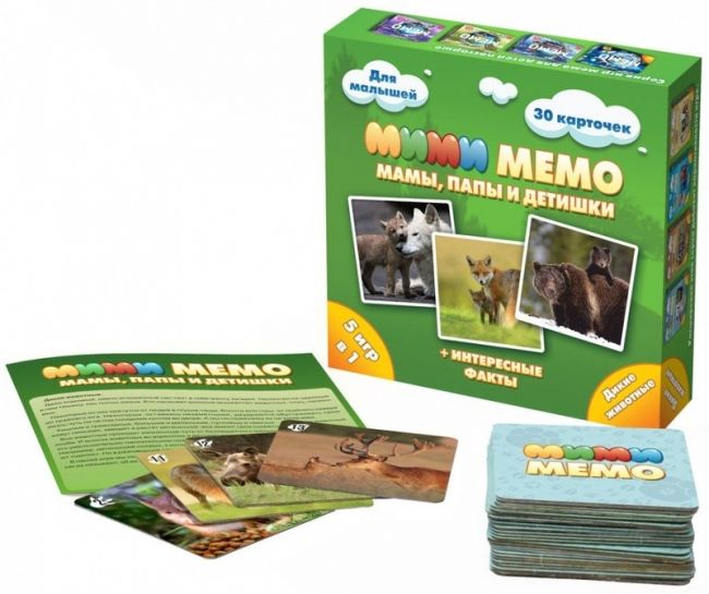Ми-Ми-Мемо "Дикие животные" Ми-Ми-Мемо "Дикие животные"