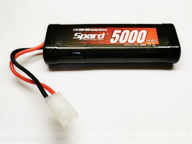 Аккумулятор Ni-Mh Spard 5000mAh, 7,2V, Tamiya Аккумулятор Ni-Mh Spard 5000mAh, 7,2V, Tamiya