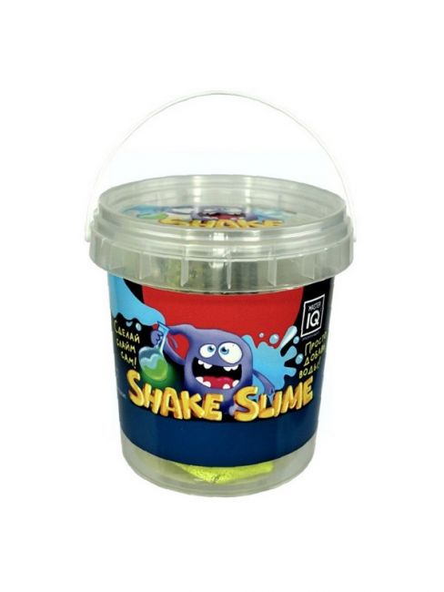 Набор для слайма ShakeSlime, цвет: желтый в ведерке