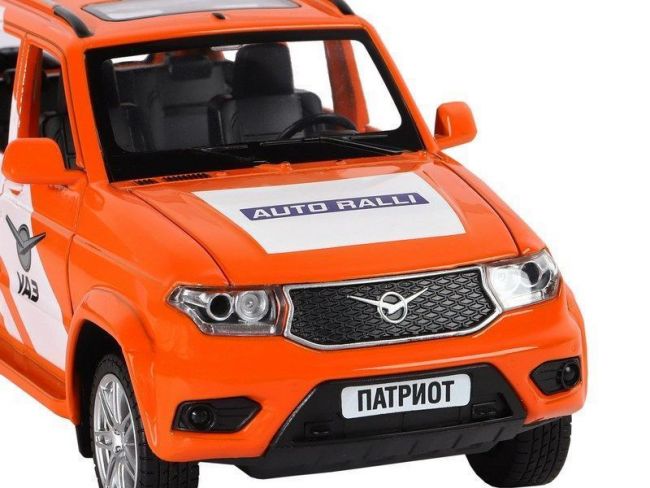 Машина "АВТОПАНОРАМА" УАЗ "PATRIOT" RALLY, 1/26, свет, звук, инерция, в/к 24,5*12,5*10,5 см Машина "АВТОПАНОРАМА" УАЗ "PATRIOT" RALLY, 1/26, свет, звук, инерция, в/к 24,5*12,5*10,5 см