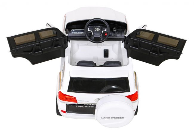 Детский электромобиль TOYOTA LAND CRUISER 12V - JJ2022-WHITE Детский электромобиль TOYOTA LAND CRUISER 12V - JJ2022-WHITE