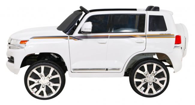 Детский электромобиль TOYOTA LAND CRUISER 12V - JJ2022-WHITE Детский электромобиль TOYOTA LAND CRUISER 12V - JJ2022-WHITE