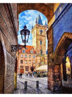 Алмаз мозаика (клас.) 30х40 см, с подр., с полн.заполн. (27 цв.) Улица старого города Алмаз мозаика (клас.) 30х40 см, с подр., с полн.заполн. (27 цв.) Улица старого города