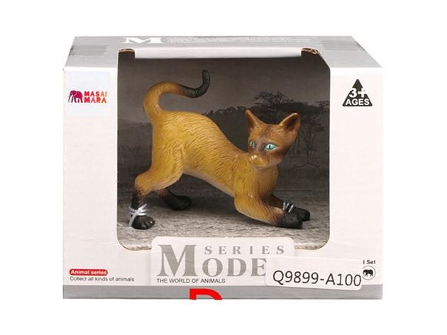 Фигурка игрушка MASAI MARA MM212-199 серии "На ферме": кошка