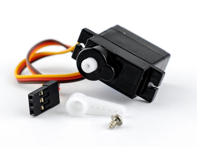 Сервомашинка 9g для планера Top RC Lightning 2100 (руль), провод 150мм
