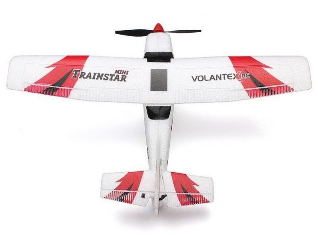 Радиоуправляемый самолет Volantex RC TrainStar Mini 400мм 2.4G LiPo RTF with Gyro