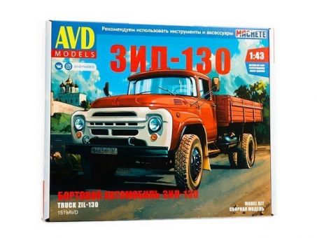 Сборная модель AVD ЗИЛ-130 бортовой