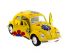 Машина Kinsmart 1967 Volkswagen Classical Beetle with printing инерция (1/12шт.) 1:32 б/к