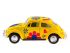 Машина Kinsmart 1967 Volkswagen Classical Beetle with printing инерция (1/12шт.) 1:32 б/к