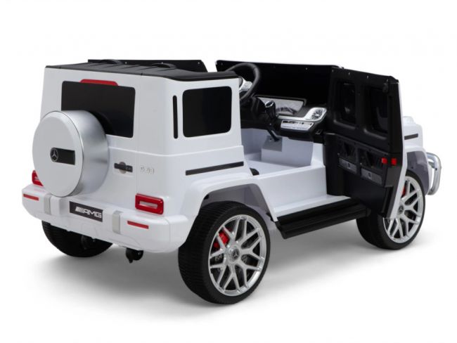 Детский электромобиль Mercedes G63 AMG 4WD 24V - S307-WHITE Детский электромобиль Mercedes G63 AMG 4WD 24V - S307-WHITE