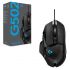 Проводная высокоточная игровая мышь Logitech G502 HERO RGB Black - 910-005474