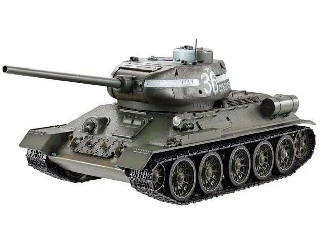 Р/У танк Taigen 1/16 T34-85 (СССР) V3 2.4G (зеленый)