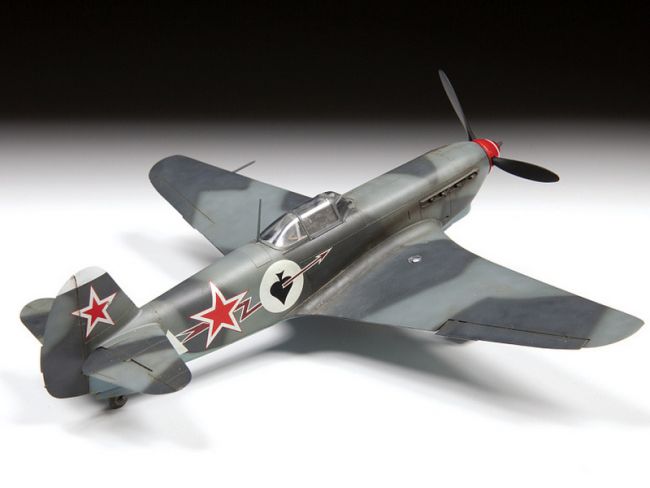 Сборная модель ZVEZDA Советский истребитель Як-9Т, 1/48