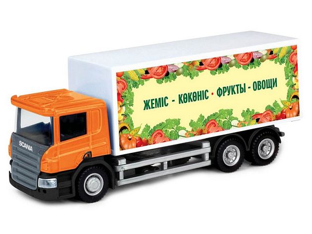 Машина Ideal 1:64 Scania Овощи-Фрукты