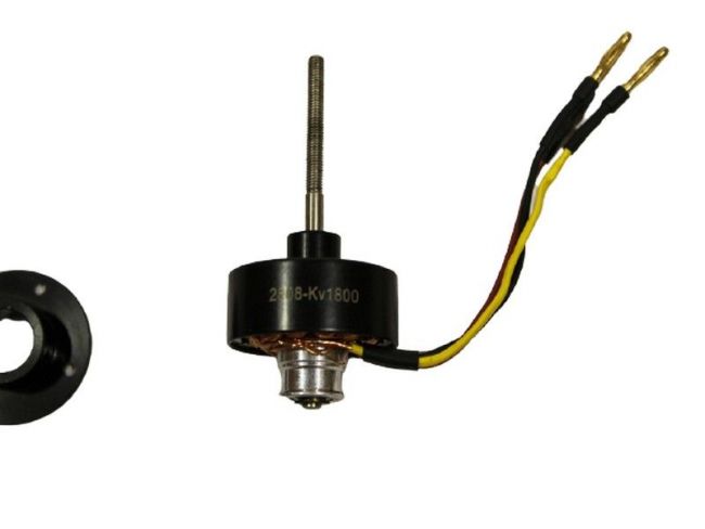 Мотор бесколлекторный 2208/1800KV для самолета Volantex RC Mustang Мотор бесколлекторный 2208/1800KV для самолета Volantex RC Mustang