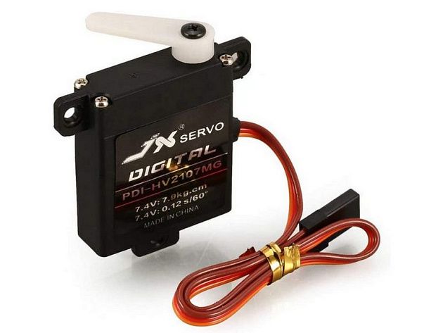 Сервомашинка цифровая JX Servo PDI-HV2107MG (21г/7.9/0.12/7.4V) Mini