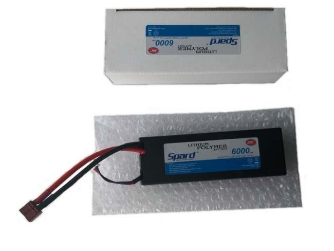 Аккумулятор Li-Po Spard 8000mAh, 7,4V, 25C, T‐plug для Remo Hobby и Himoto 1/10, 1/8 Аккумулятор Li-Po Spard 8000mAh, 7,4V, 25C, T‐plug для Remo Hobby и Himoto 1/10, 1/8