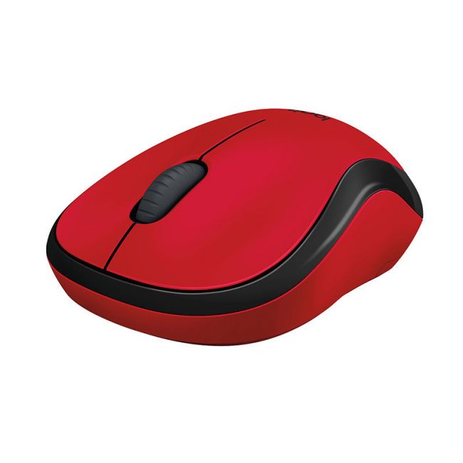 Беспроводная мышь Logitech M220 Silent Red - 910-004897