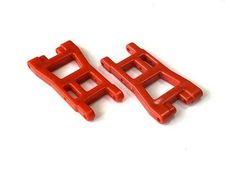 Капролоновые рычаги подвески для Remo Hobby 1/16, красные, тюнинг (2 шт) Капролоновые рычаги подвески для Remo Hobby 1/16, красные, тюнинг (2 шт)