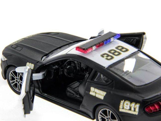 Машина Kinsmart 1:38 Ford Mustang GT 2015 (Police) инерция (1/12шт.) б/к Машина Kinsmart 1:38 Ford Mustang GT 2015 (Police) инерция (1/12шт.) б/к