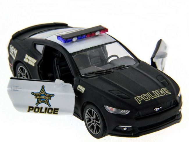 Машина Kinsmart 1:38 Ford Mustang GT 2015 (Police) инерция (1/12шт.) б/к Машина Kinsmart 1:38 Ford Mustang GT 2015 (Police) инерция (1/12шт.) б/к