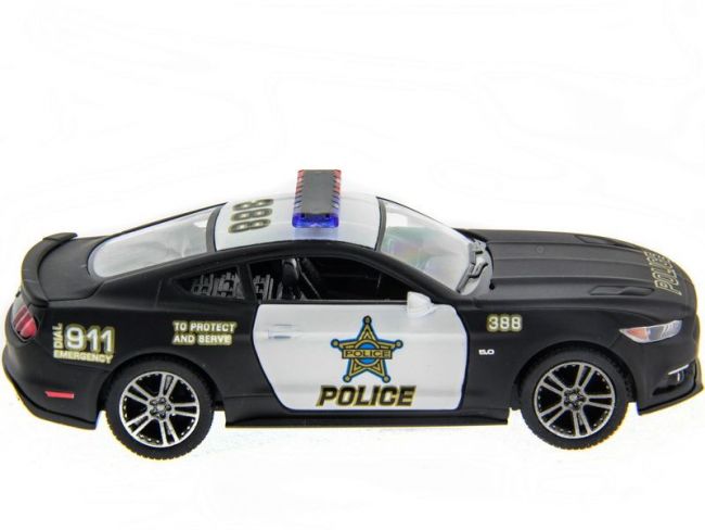 Машина Kinsmart 1:38 Ford Mustang GT 2015 (Police) инерция (1/12шт.) б/к Машина Kinsmart 1:38 Ford Mustang GT 2015 (Police) инерция (1/12шт.) б/к